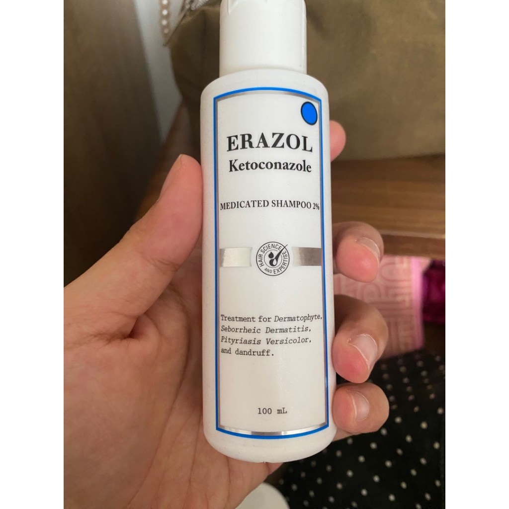 Shampo Ketombe ERHA Erazol Shampoo - Dermatitis Seboroik & Infeksi Jamur / Terbukti Klinis
