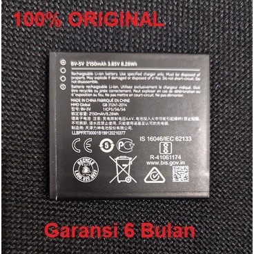 NOKIA Battery Baterai Batere Batre Nokia 1 2018 TA-1047 TA-1060 TA-1056 TA-1079 TA-1066 BV-5V Origin