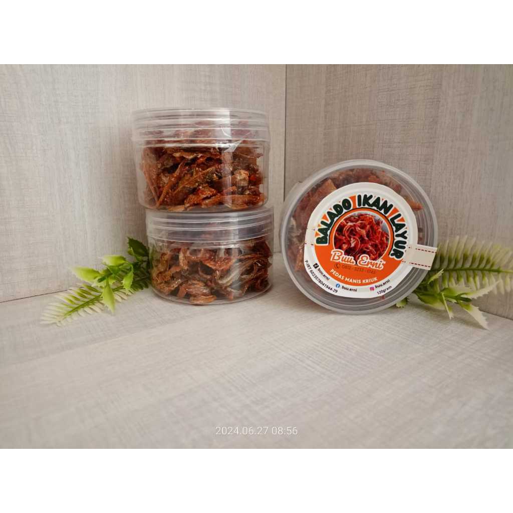 

BALADO IKAN LAYUR + Buu.erni +makanan siap saji