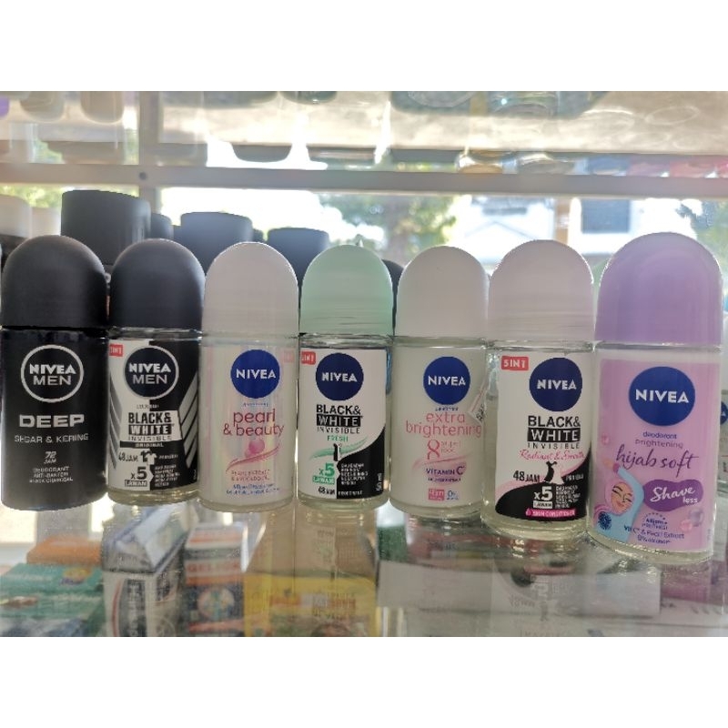 Nivea deodorant roll on 50ml/nivea men roll on