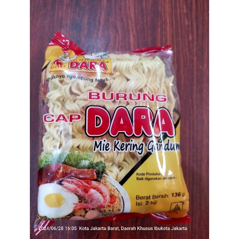 

MI CAP BURUNG DARA 136gr( mie kering) merah