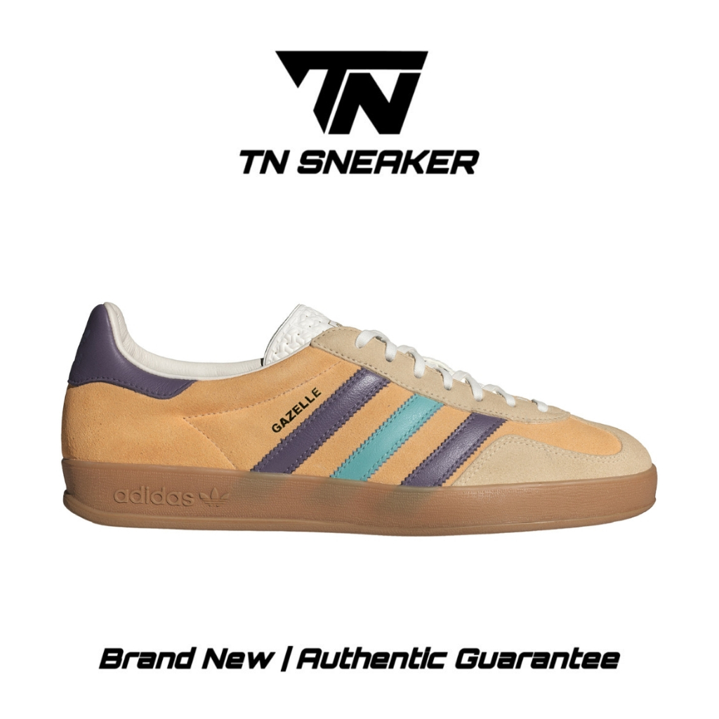 Adidas Gazelle Indoor Brown Almost Purple Blue