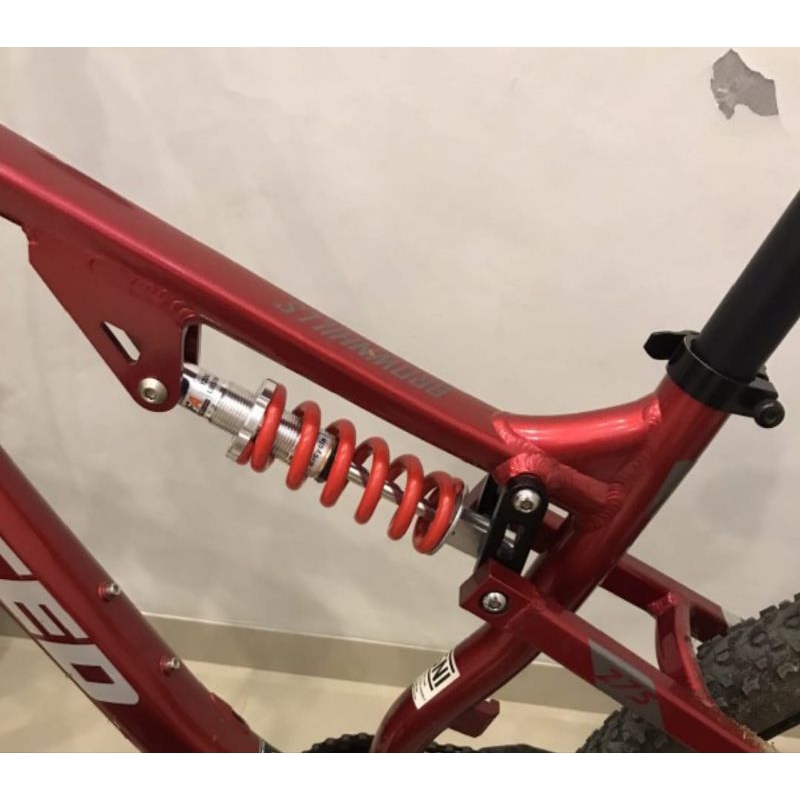 rear shock sepeda 19cm