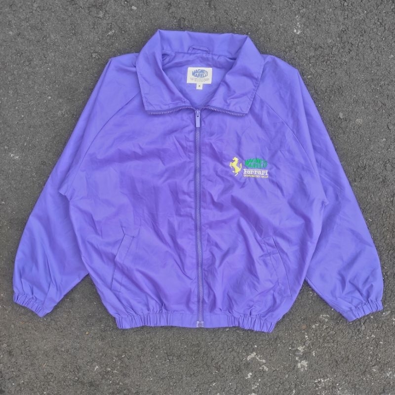 JAKET MAGNETI MARELLI FERRARI VINTAGE VTG RACING SPORTS NASCAR LEMANS FORMULA ONE E BOSCH WINDBREAKE