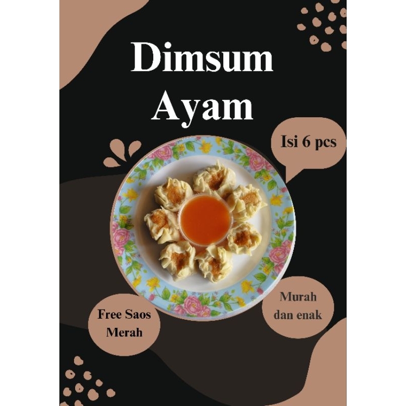 

Dimsum ayam/Dimsum shiomay ayam/Dimsum murah