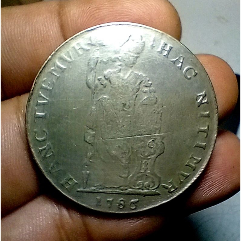 Koin Nedherland 3 G Standing Pallas 1786 Old Fake