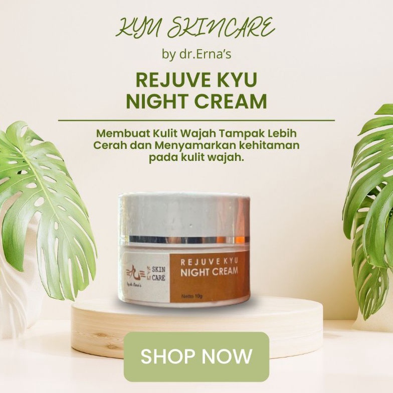 KODE W29D KYU SKINCARE REJUVING NIGHT CREAM