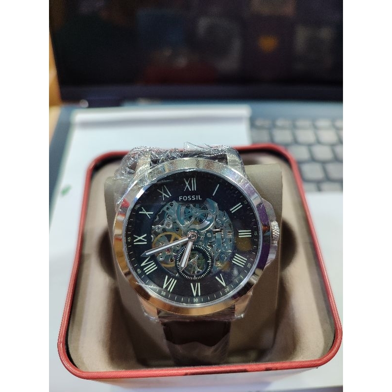 JAM TANGAN PRIA COWOK COWO ARLOJI FOCIL FASHION SPORTY KULIT TAHAN AIR ORIGINAL TERBARU MEWAH