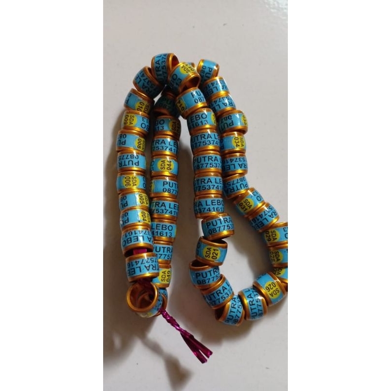 10 pcs Ring Cincin Merpati Roda almini Request nama