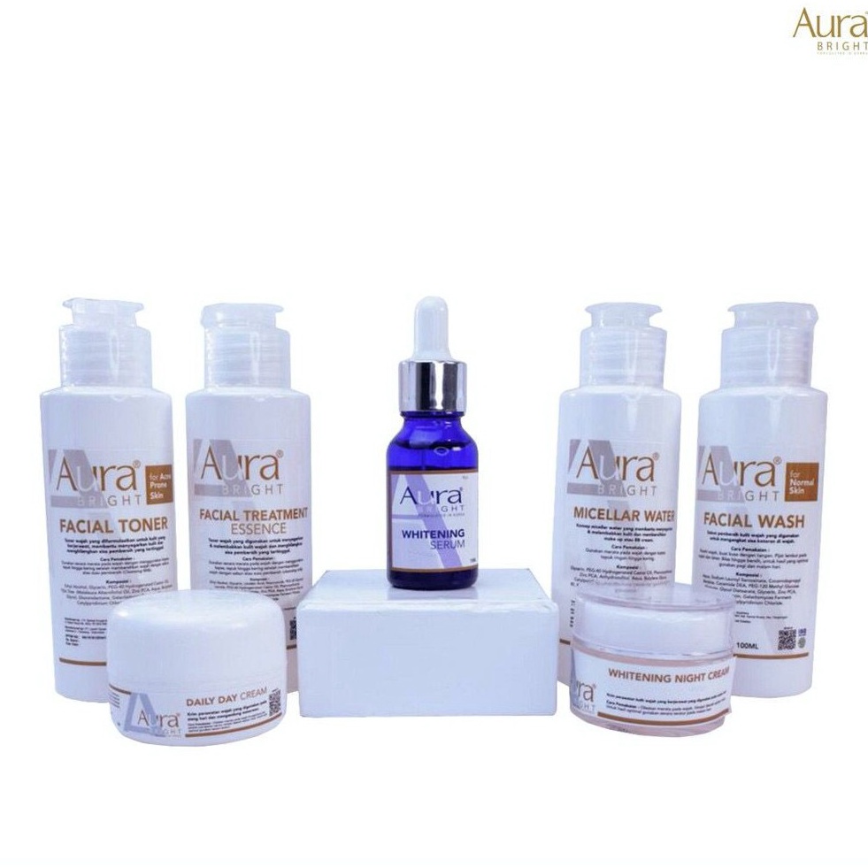 KODE H17G AURA Bright Skincare By Aryani Fitriana All Product  Tersedia Semua Produk