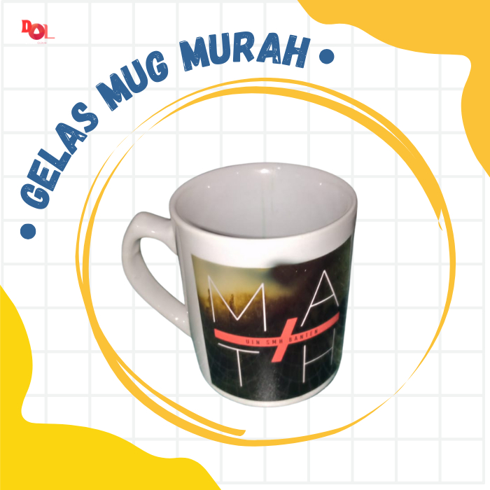 Gelas Mug Keramik Teh & Kopi NG / Not Good