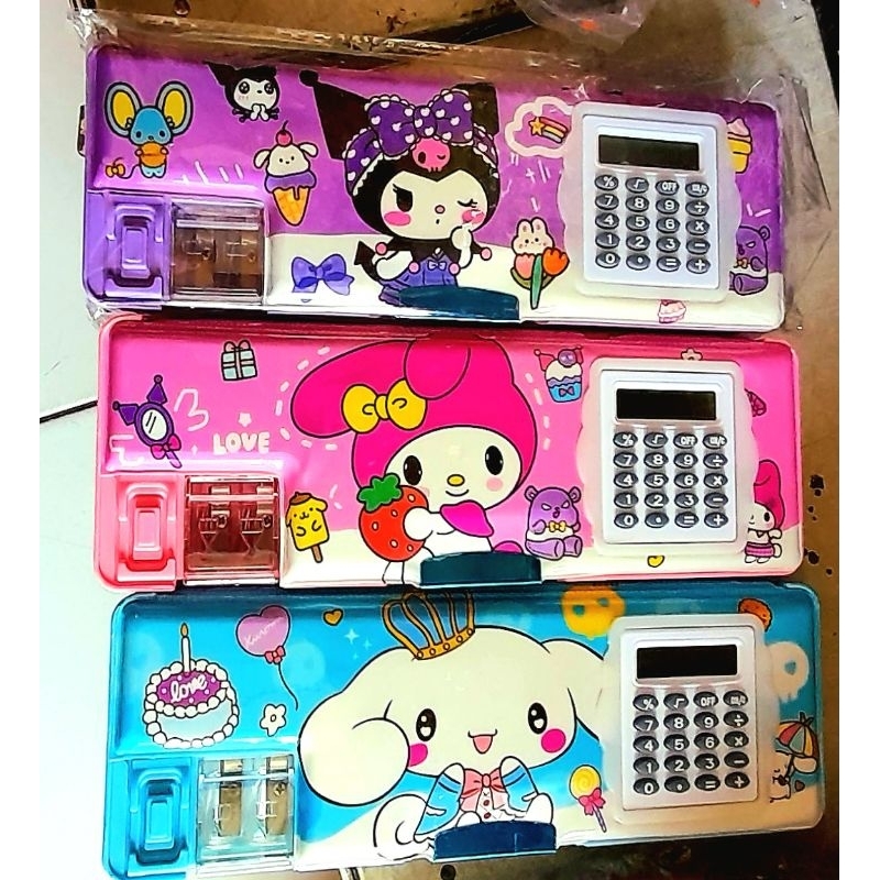 

Kotak Pensil Kalkulator/ Pensil Case/Tempat Pensil