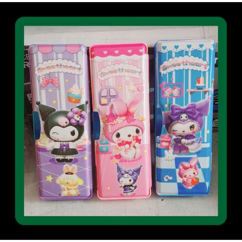 

Kotak Pensil Gliter / Pensil Case / Kotak Pensil/Anak sekolah