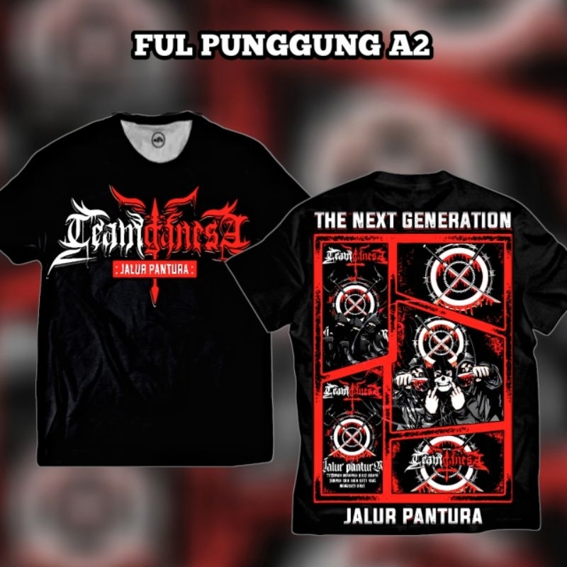 kaos ganesa ikspi kera sakti kaos distro disain terbaru ganesa ikspi kerasakti Ful punggung A2