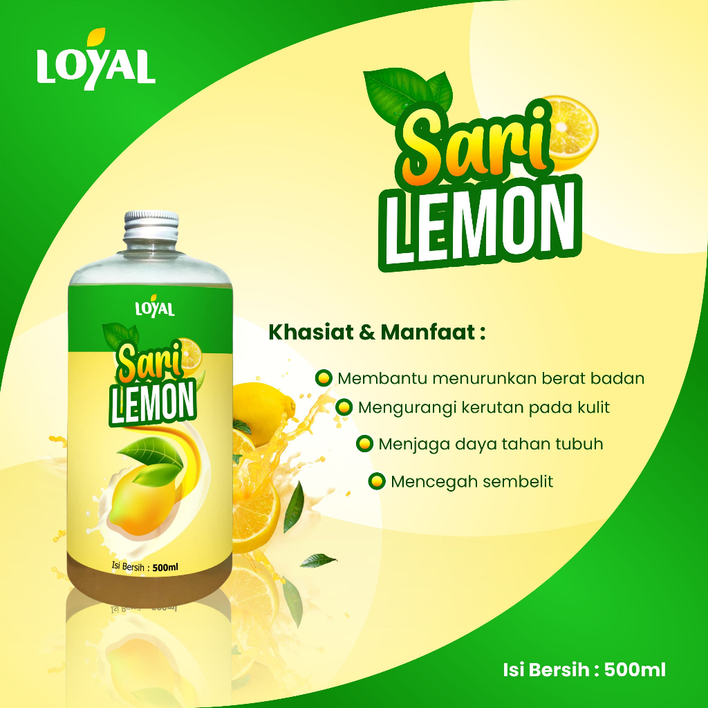 

Sari Lemon Murni / Air Lemon Murni - Bantu Diet Detox Tubuh - Minuman Kesehatan