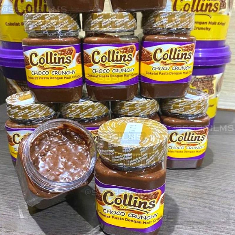 

Collins Choco Crunchy 200gr [ Repack Botol ]