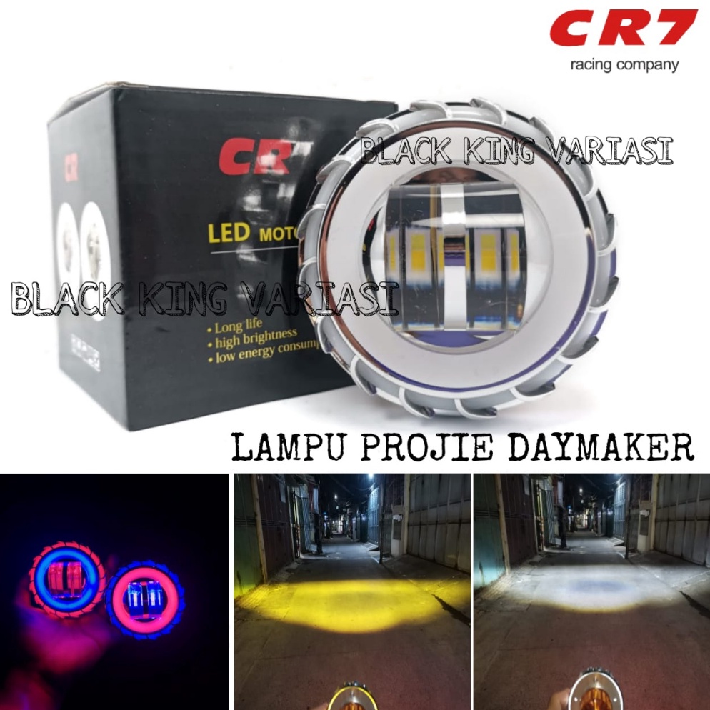 KODE I2U7 Lampu LED Projie Daymaker Putih Kuning Lampu Daymaker Projie Running LED 35 Inch Lampu Uta