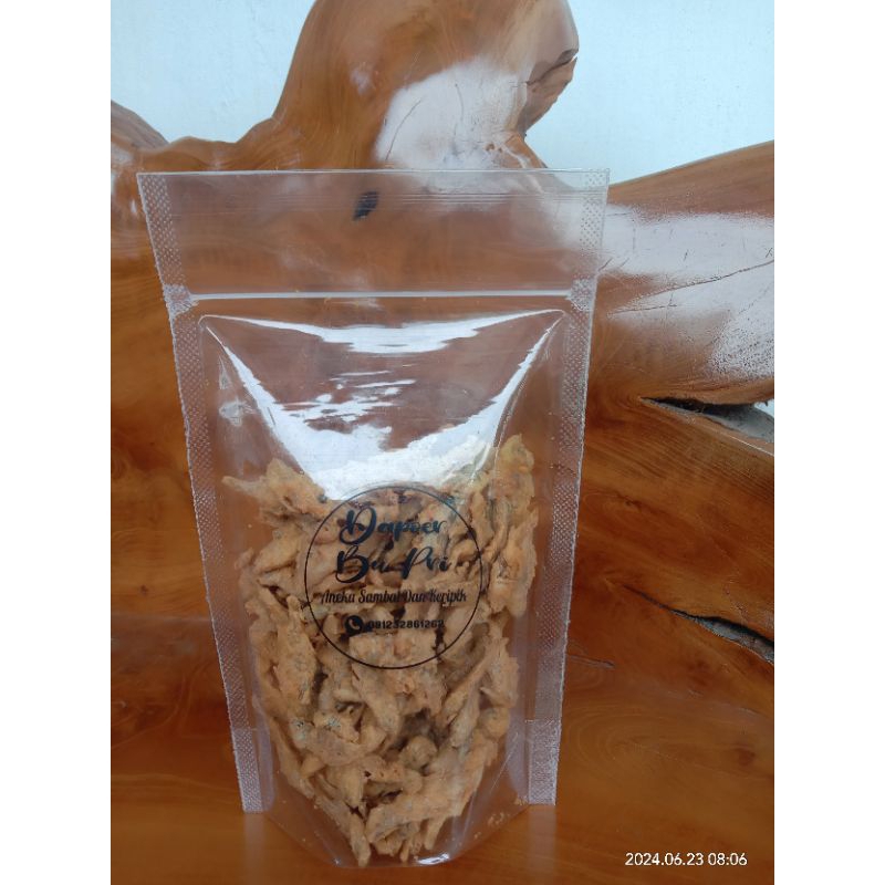 

Keripik ikan Wader/ikan sungai