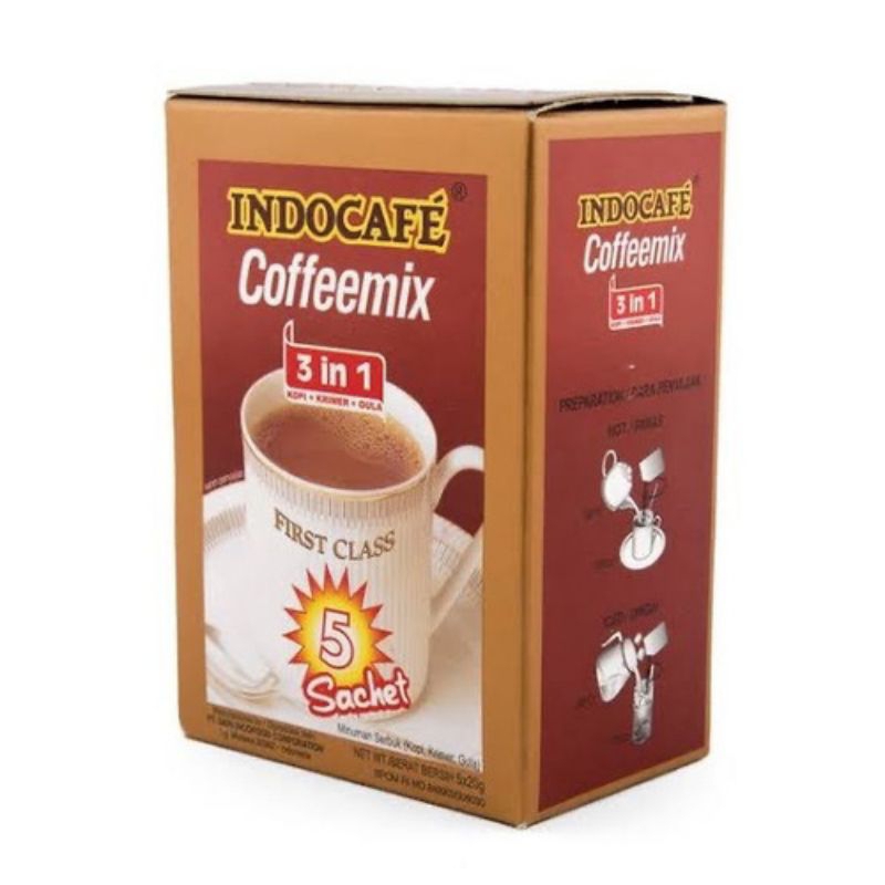 

Indocafe coffe mix 5x20gr