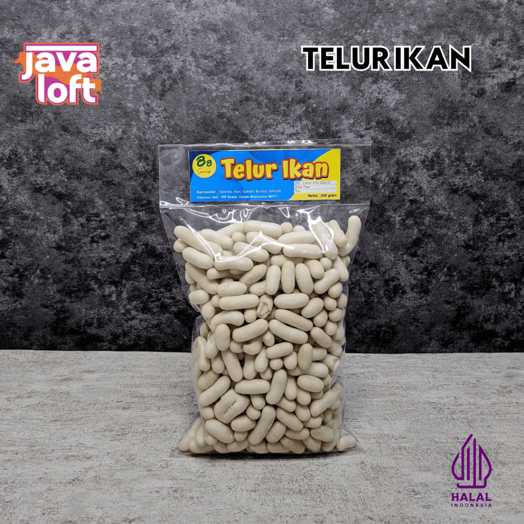 

Kerupuk Telur Ikan BB Snack Cemilan Tradisional Kerupuk Telur Ikan Enak Gurih Renyah