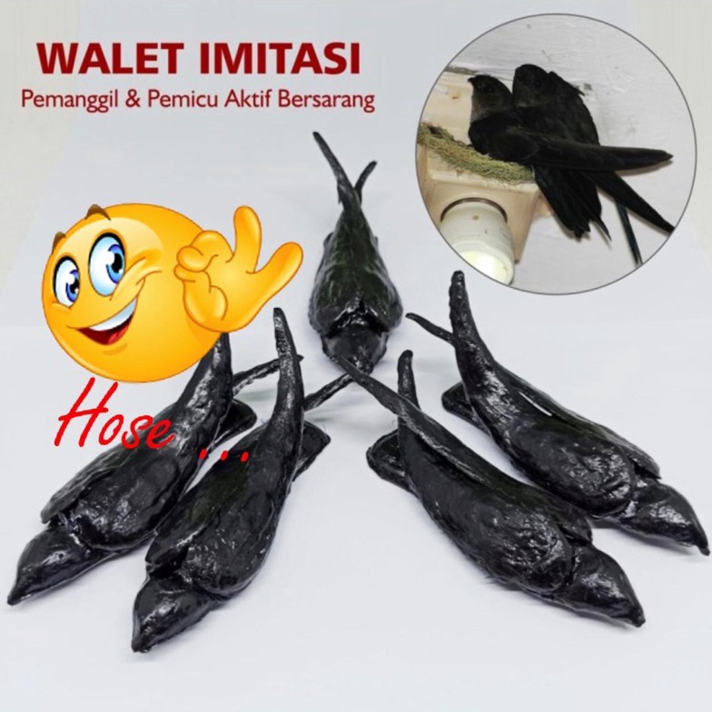 KODE W73Z Burung Walet Imitasi seperti Aslinya burung walet pancinganwalet palsu sarang Walet imitas