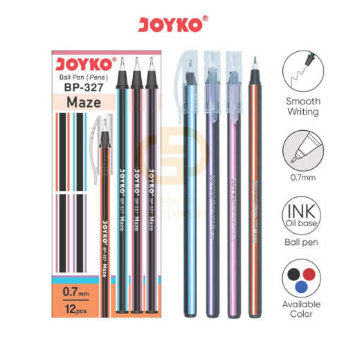 

(1 LUSIN / 12 PCS) PEN LILIN MURAH MAZE JOYKO BP-327