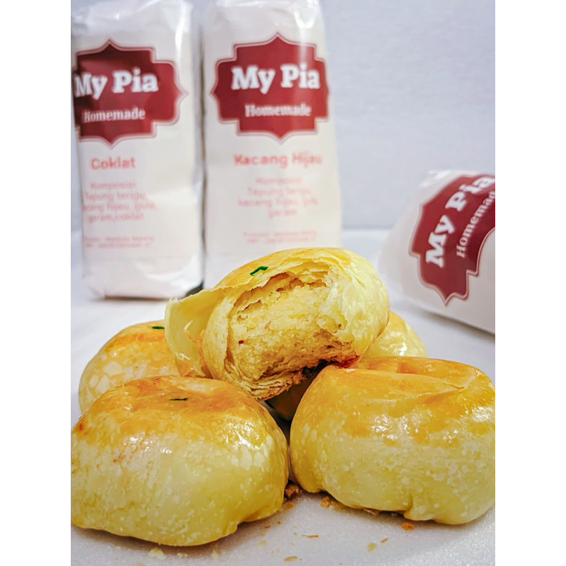 

Pia kacang hijau homemade oleh2 asli malang My Pia