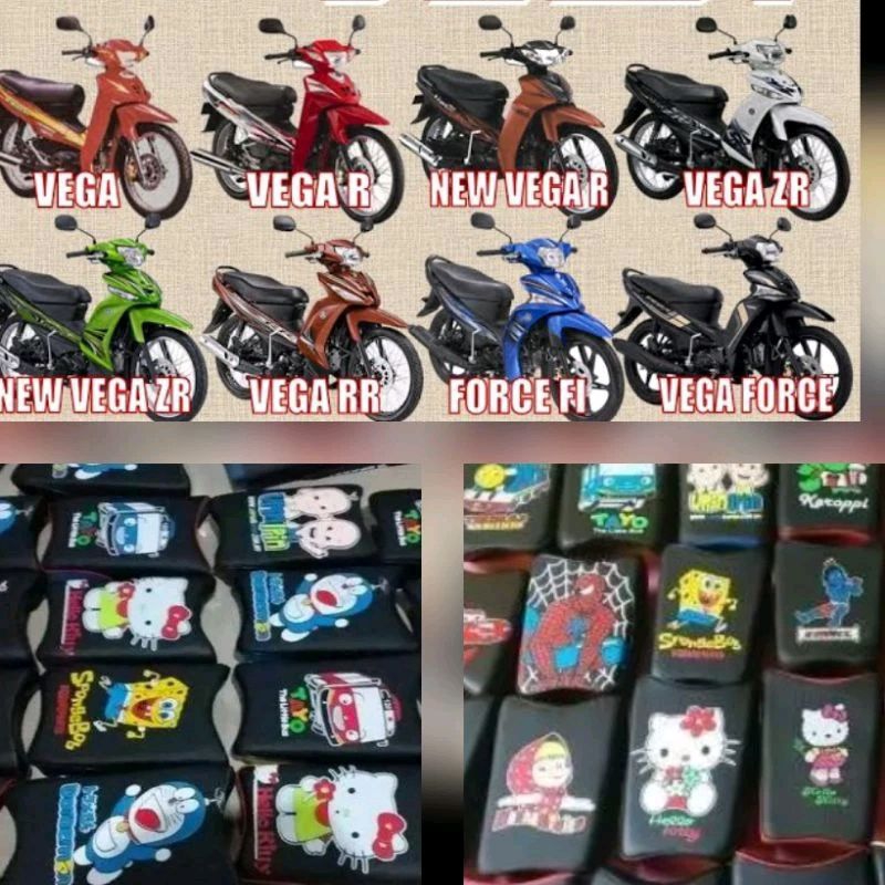 jok boncengan anak type motor vega