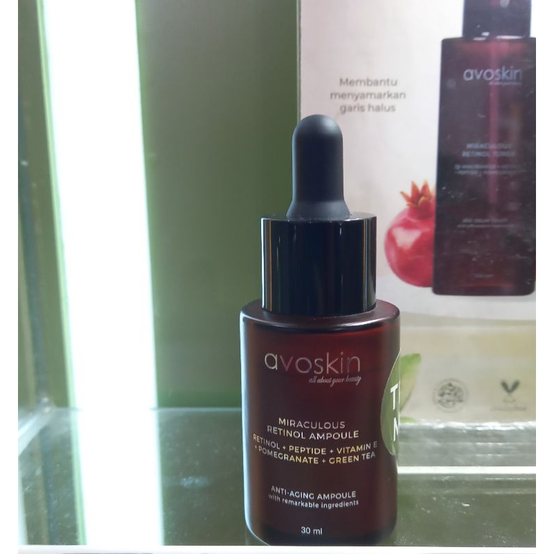 avoskin miraculous retinol ampoule (new, exp 2025)