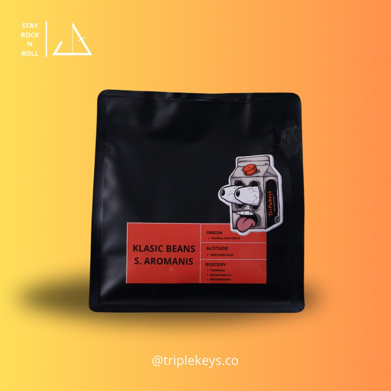 

Biji kopi Arabika Sunda Aromanis 200gr
