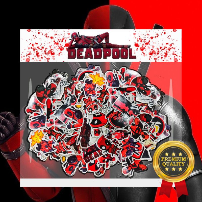 

60PCS+ STICKER DEADPOOL MARVEL | HERO DEADPOOL STICKER | STICKER DEADPOOL & WOLVERINE