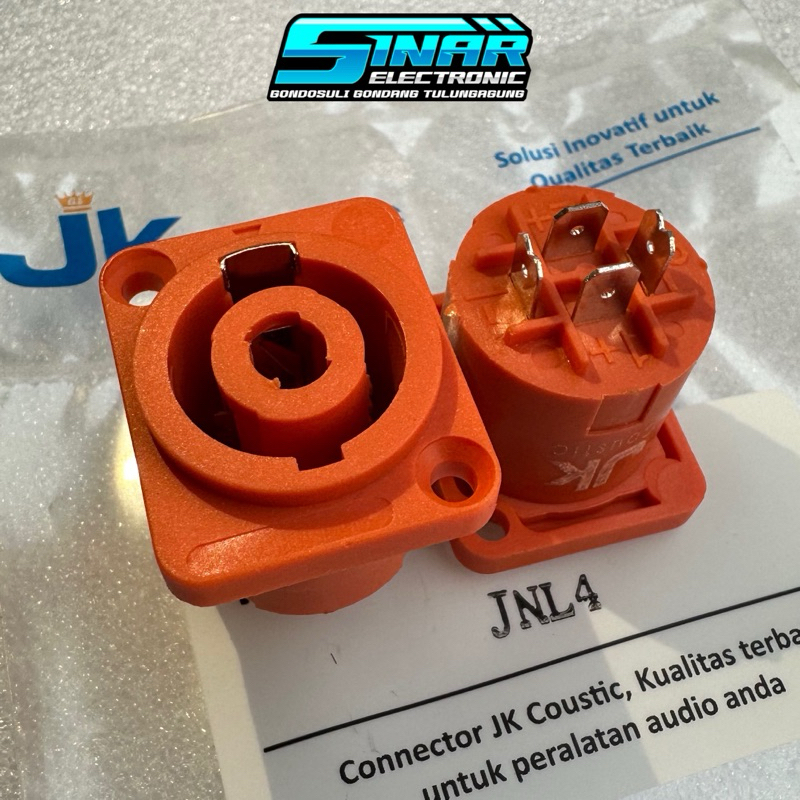 Soket Spikon JK Coustic Speakon JNL4