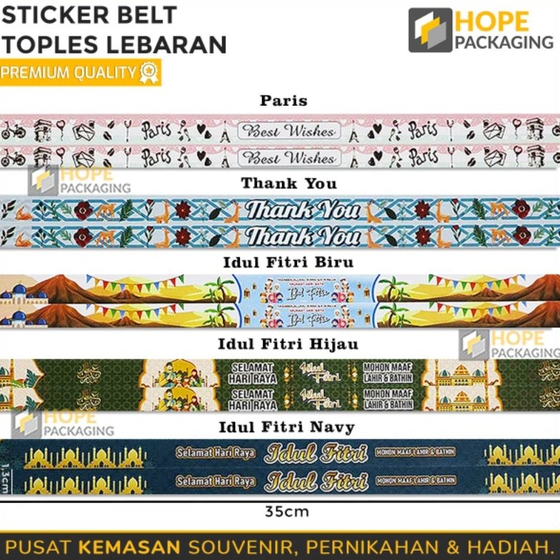 

NEW PROMO 1 Lembar Isi 6 Stiker Stiker SegelBelt Toples Lebaran Stiker Toples Idul Fitri Paper Belt Lebaran Idul Fitri Parsel Pita Hiasan Dekorasi Lebaran Hampers Lebaran Paper Belt