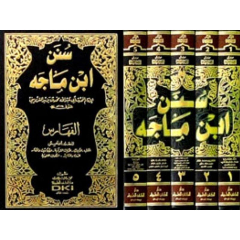 SUNAN IBNU MAJAH 5 JILID DKI PUTIH || KITAB HADIST SUNAN IBNU MAJAH DKI