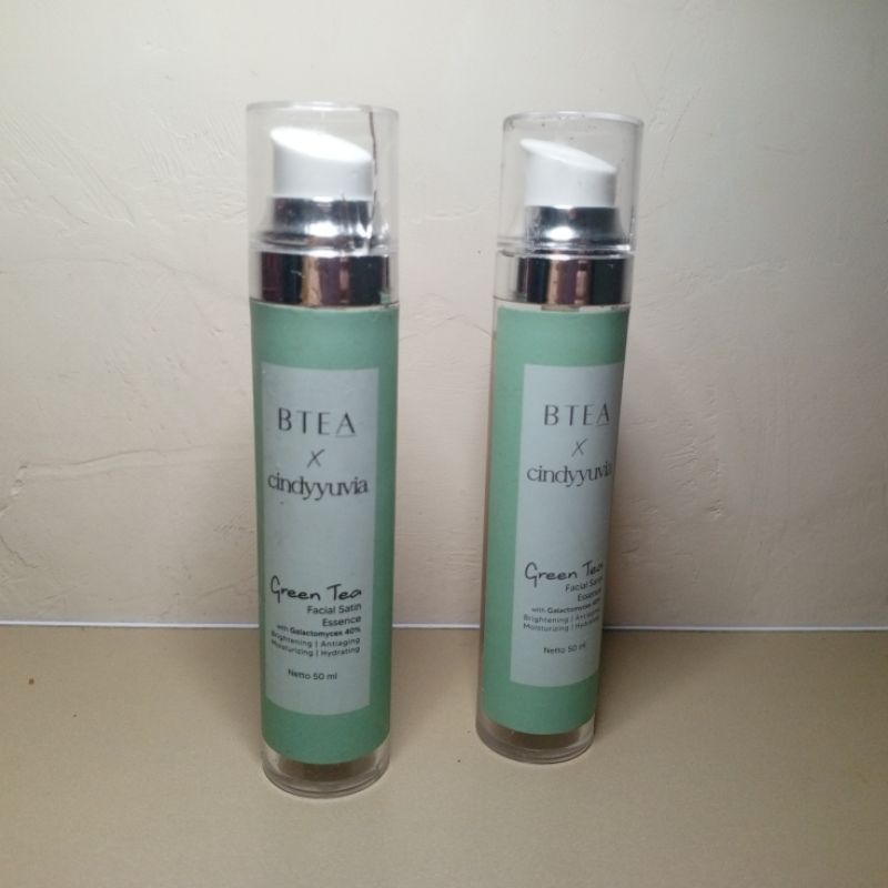 BTEA X CINDY YUVIA ESSENCE GREENTEA 50ml kemasan apa adanya