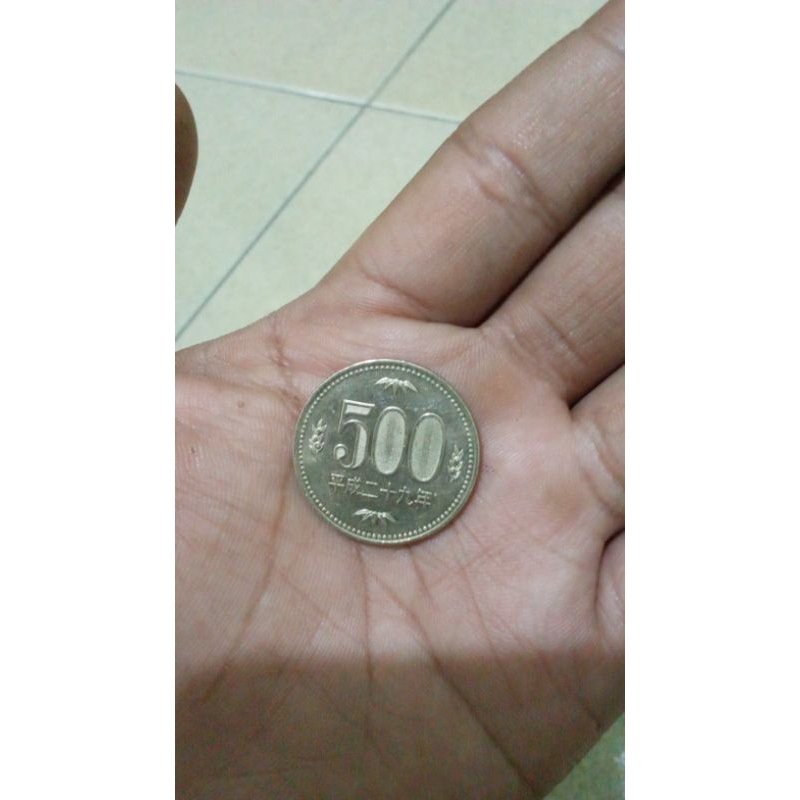 koin 500yen koleksian