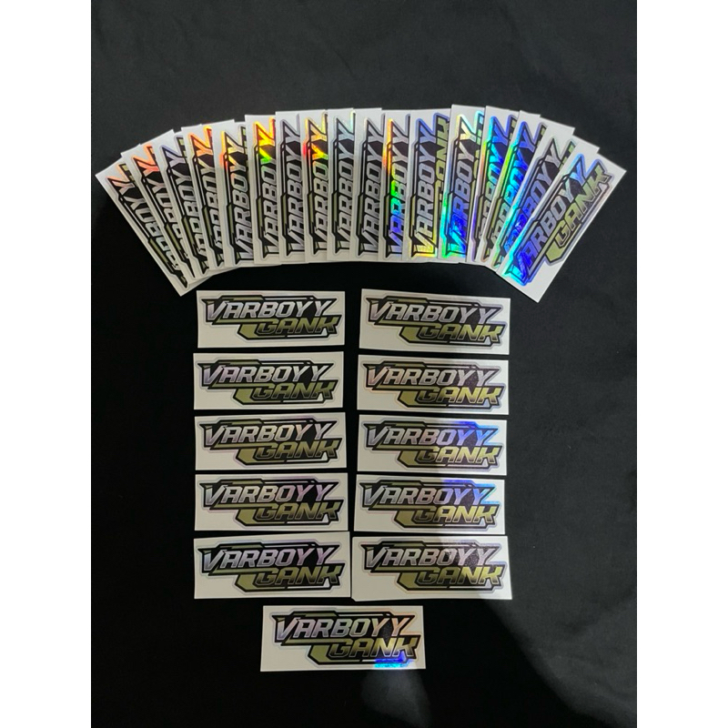 

STIKER VARBOYY GANK BAHAN HOLOGRAM