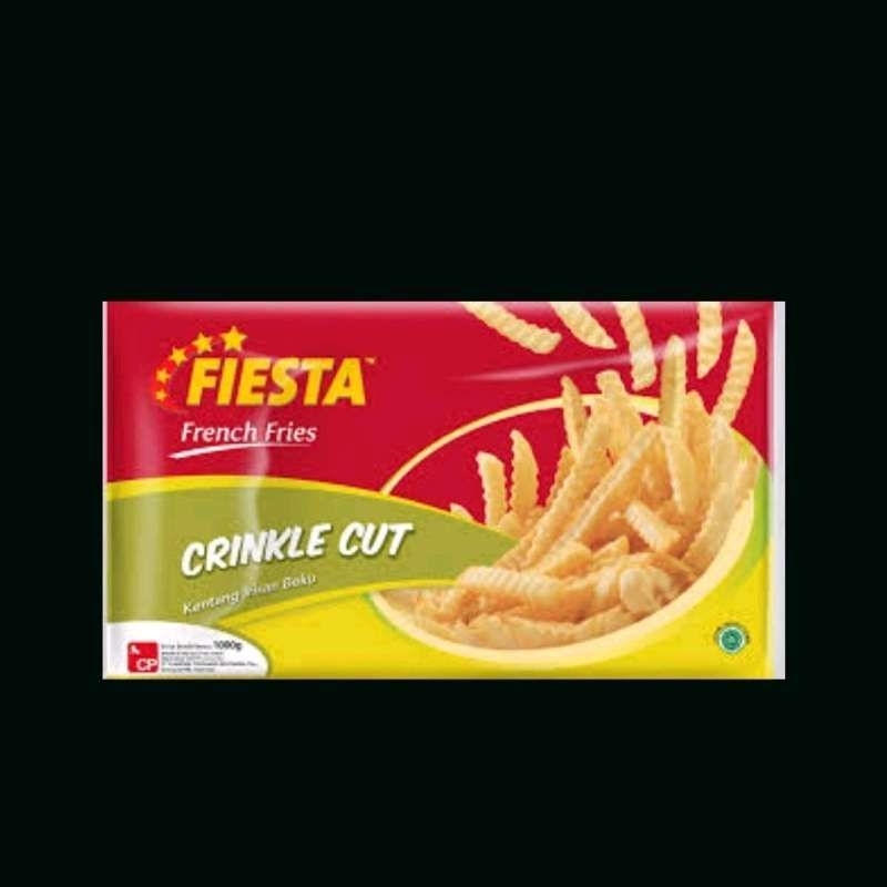 

fiesta crincle cut 1kg / kentang goreng beku gerigi