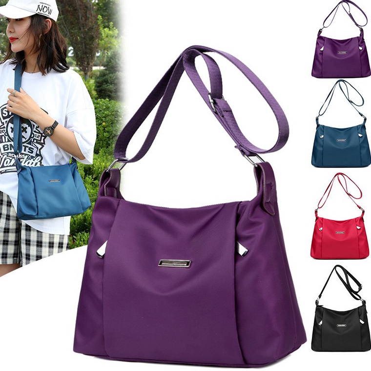 KODE E36P TAS SELEMPANG WANITA ANTI AIR PREMIUM KOREA FASHION BATAM SLING BAG MURAH URSULA KERJA CEW