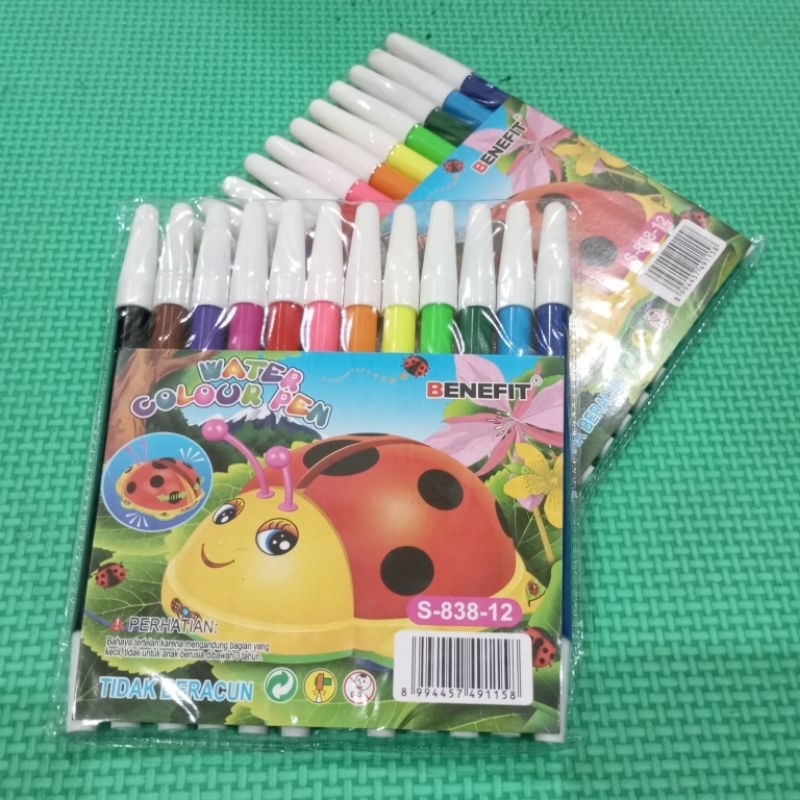 

(1SET) Spidol Warna BENEFIT (isi 12pcs)