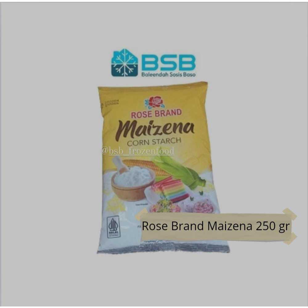

Rose Brand Tepung Maizena Corn Strach 250 Gr Pati Jagung Halal