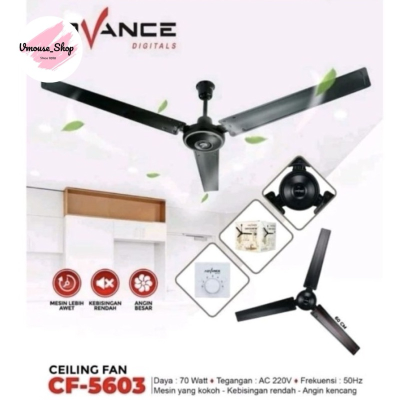 CEILING FAN ADVANCE 5603 - KIPAS BALING BALING ADVANCE - KIPAS PLAFON ADVANCE - ADVANCE CEILING FAN 