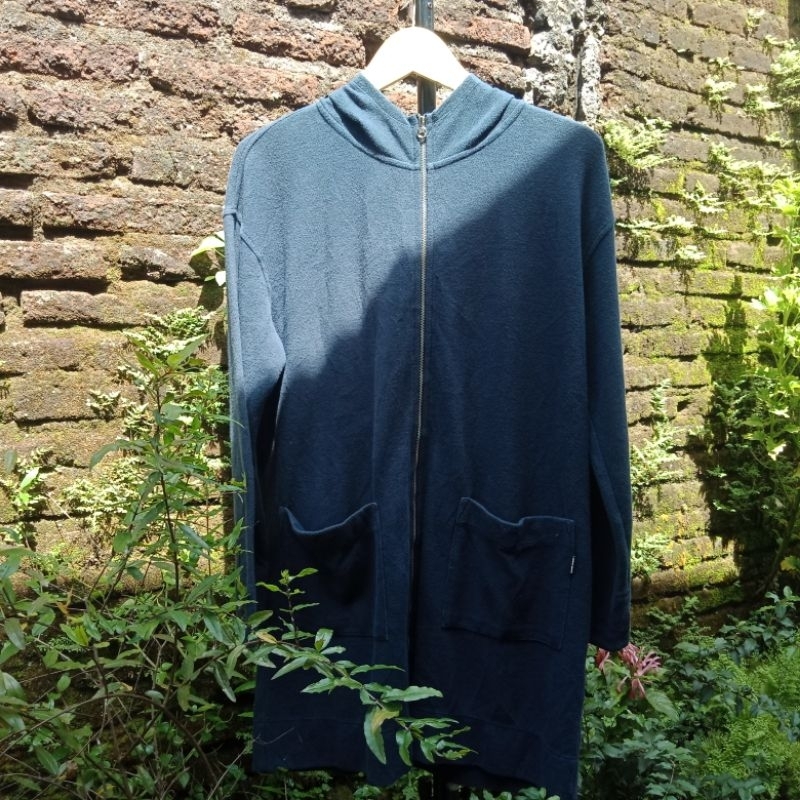 Zip Hoodie Zishen Sport Navy Woman