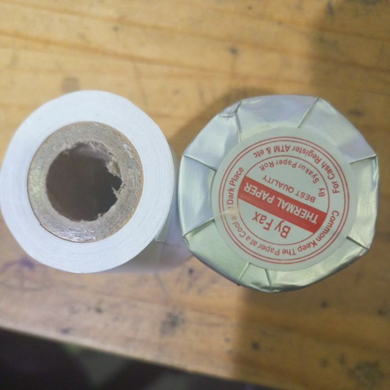 

thermal paper rolling 58x33mm isi 1 pcs/roll