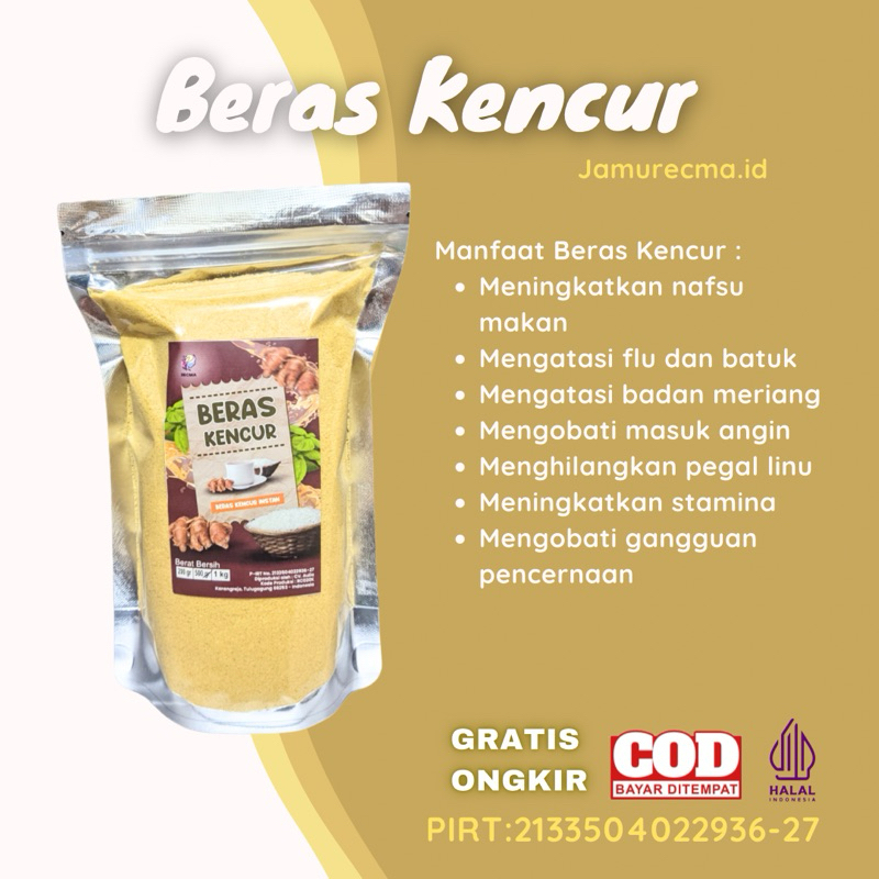 

BERAS KENCUR FLU BATUK PILEK PEGAL LINU