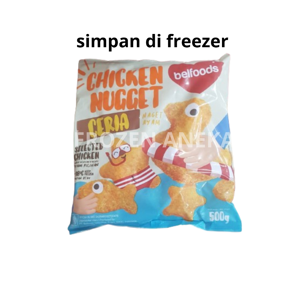 

BELFOODS NUGGET CERIA 500GR (KHUSUS PADANG)