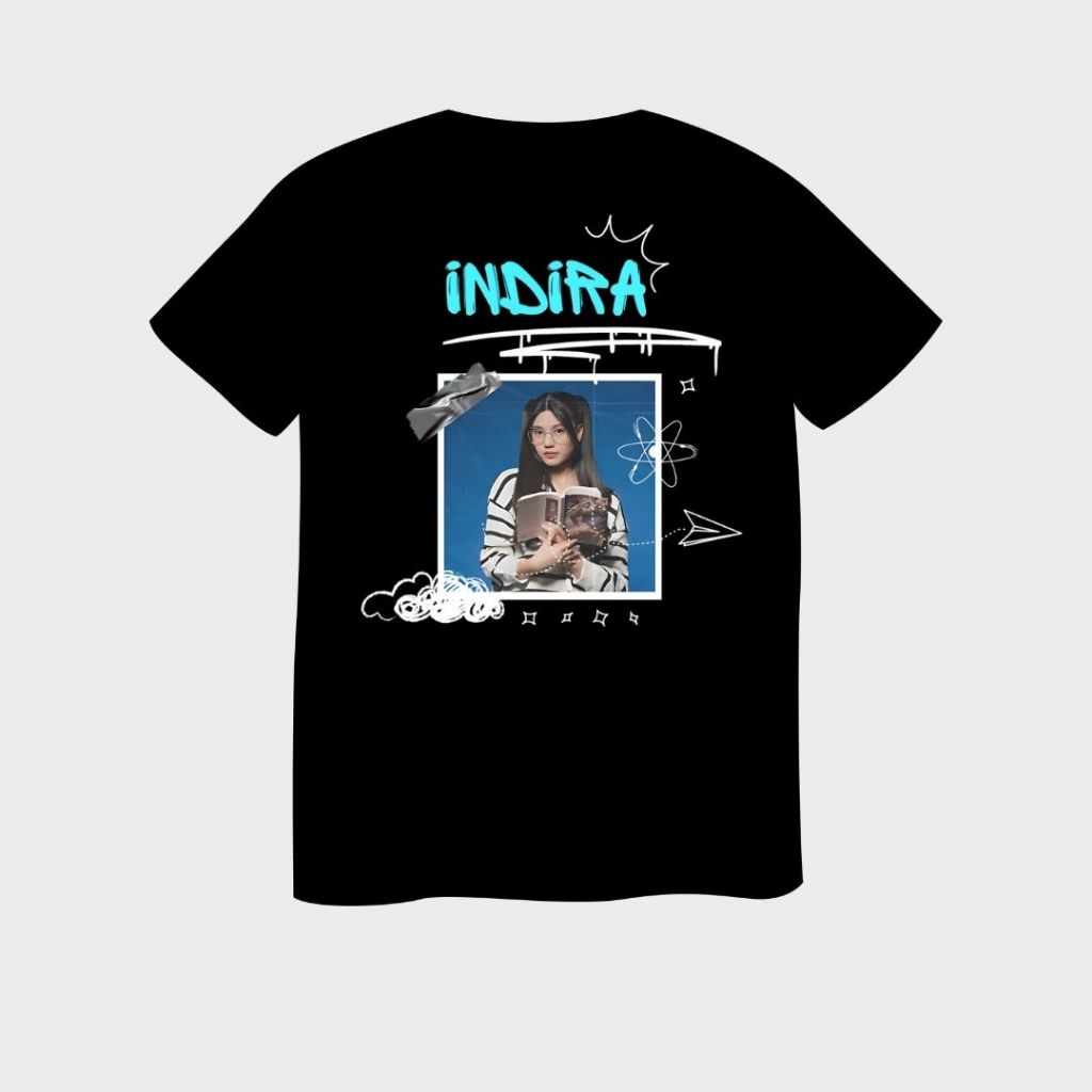 Kaos JKT48 Indira Special Goes To School Edition | Kaos JKT48 | Kaos Unisex Pria Wanita / Ukuran M /