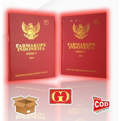 Farmakope Indonesia Edisi V Tahun 2014 buku 1 dan 2