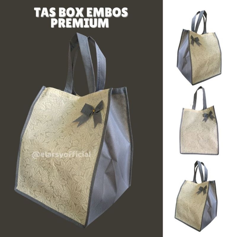 

Tas Box Embos/Tas Kotak Nasi 22×22/Tas Box Pita/Tas Hajatan Cantik