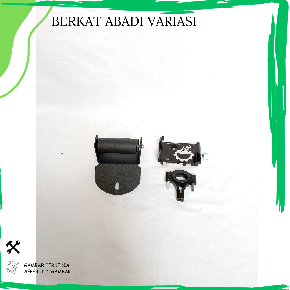 PAKET HOLDER GPS HP NMAX NEW PHONE HOLDER ALUMUNIUM STANG MOTOR BRAKET BRACKET BREKET HOLDER HANDPHO